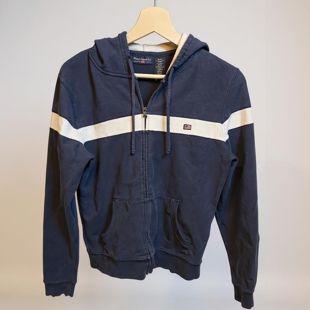 Vintage Polo by Ralph Lauren Blue Zip-Up Jacket - Picture 3 of 6